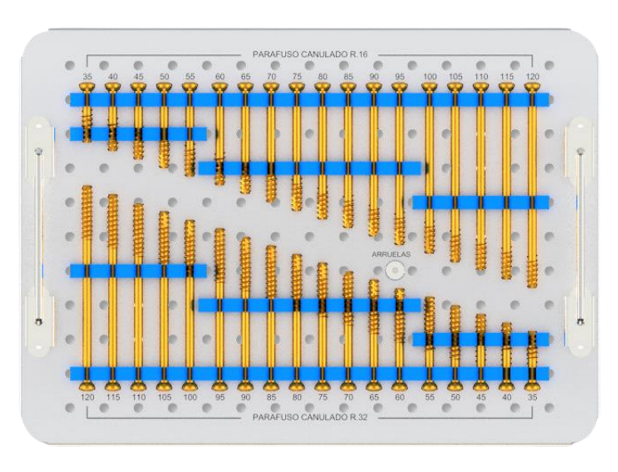 Kit instrumental Parafuso 7.0