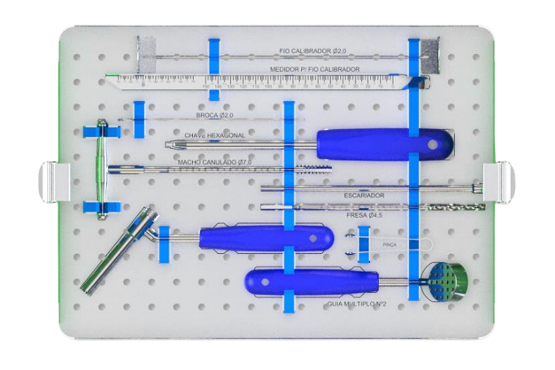 Kit instrumental Canulado 3.5